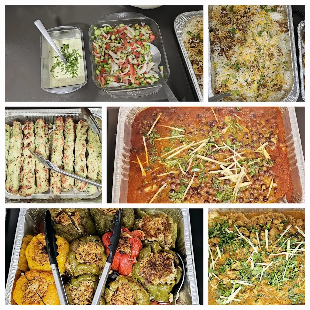 Venue setup with meal boxes for an event